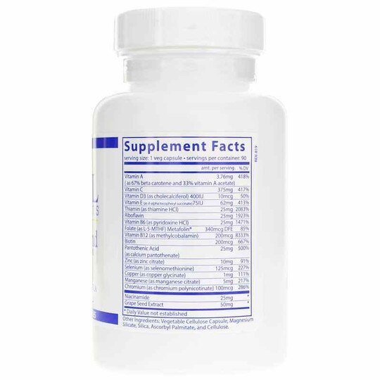 Minimal & Essential Antioxidant & Multi-Vitamin, VTN